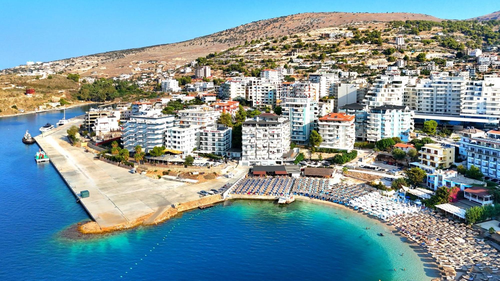 Panorama View Apartments Sarande Ngoại thất bức ảnh