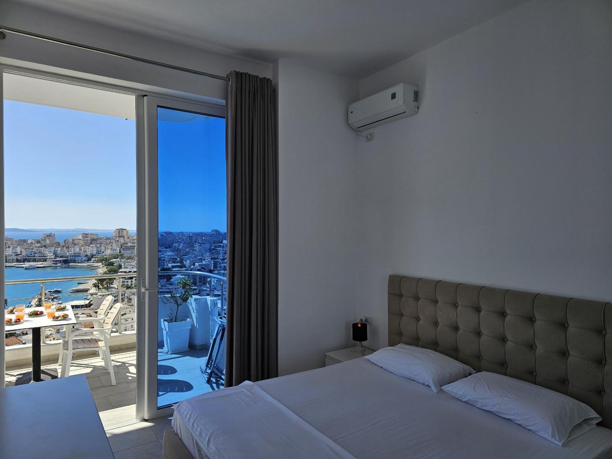 Panorama View Apartments Sarande Ngoại thất bức ảnh