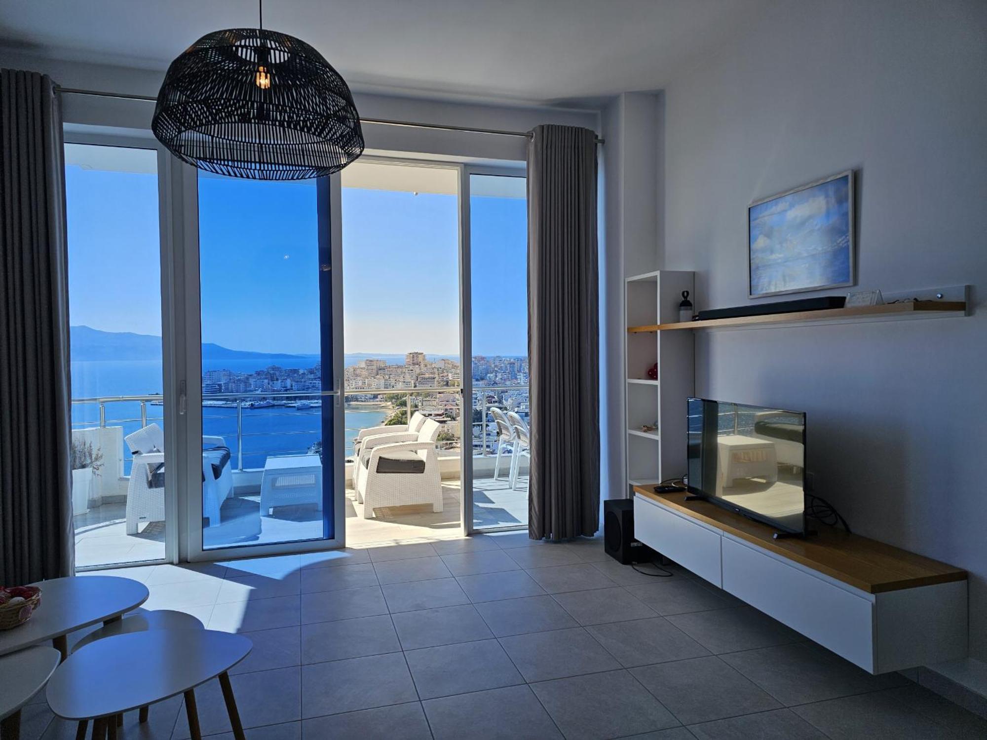 Panorama View Apartments Sarande Ngoại thất bức ảnh